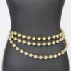 Multi-Layer CCB Ball Chain Belt – Layered Shine