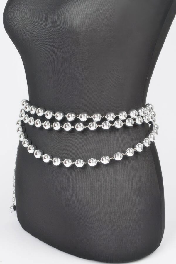 Multi-Layer CCB Ball Chain Belt – Layered Shine