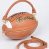 Rugby Ball Clutch with Carry Strap
