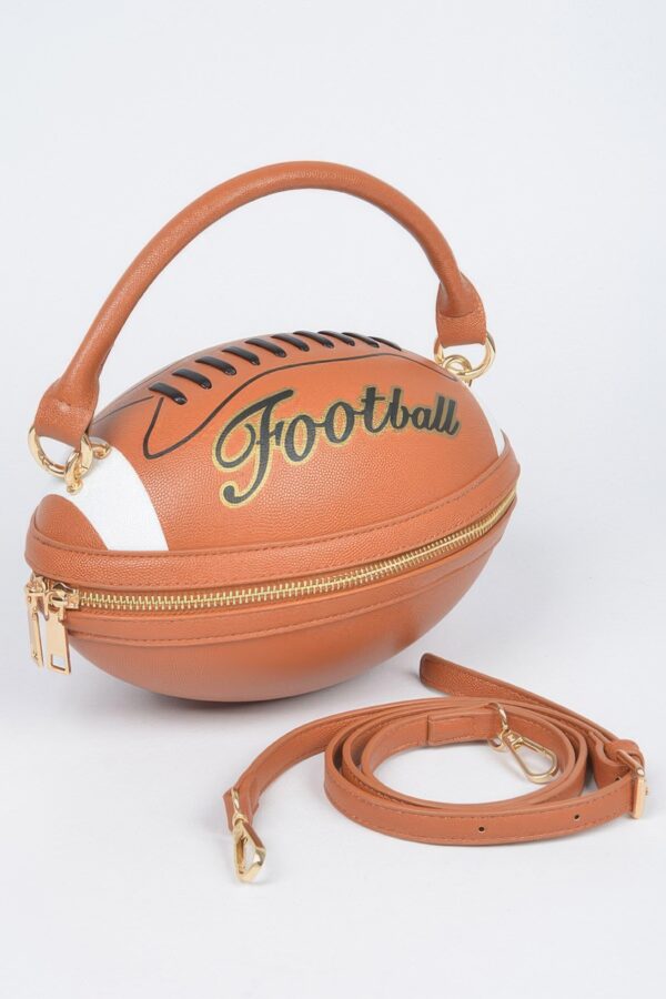 Rugby Ball Clutch with Carry Strap