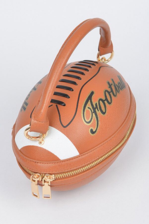 Rugby Ball Clutch with Carry Strap