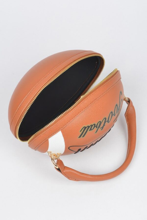 Rugby Ball Clutch with Carry Strap