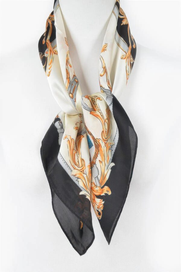 Multi-Print Bandana – Mixed Print Square Scarf