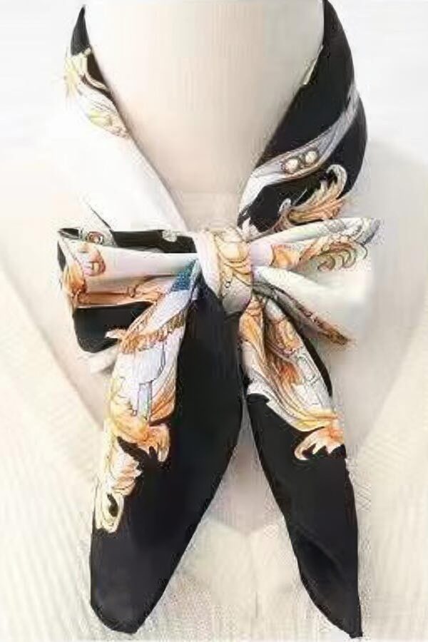 Multi-Print Bandana – Mixed Print Square Scarf
