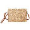 Multi-Color Straw Clutch & Crossbody Bag – Woven Paper