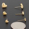 Triple Heart Stud Earring Set – 3-Pair Mix