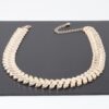 Arrow-Link Shiny Choker Necklace – Reflective Chain