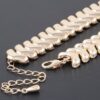 Arrow-Link Shiny Choker Necklace – Reflective Chain