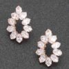 Double Rhinestone Stud Earrings – Polished Shine