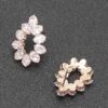 Double Rhinestone Stud Earrings – Polished Shine