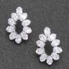 Double Rhinestone Stud Earrings – Polished Shine