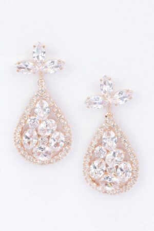 Rhinestone Earring Set – Elongated Sparkle