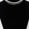 Delicate Triple Pearl Necklace on 16-Inch Chain