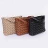 Faux Leather Hobo Bag – Braided Embossed Detail