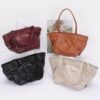 Braided Faux Leather Tote – Structured Ruby