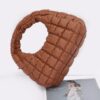 Quilted Padded Faux Leather Hobo Bag – Chain Strap