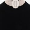 Radiant Circle Rhinestone Choker Necklace