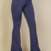 High-Waist Flare Leggings with Side Pockets