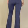 High-Waist Flare Leggings with Side Pockets