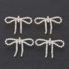 Crystal Bow Rhinestone Earrings – Subtle Sparkle