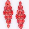 Cascading Rhinestone Drop Earrings – Crystal Sparkle