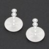 Faux Pearl Vintage Drop Earrings – Gold-Dipped Post