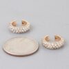 Bejeweled Rhinestone Ear Cuff Earrings – 0.5 in