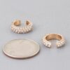 Bejeweled Rhinestone Ear Cuff Earrings – 0.5 in