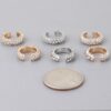 Bejeweled Rhinestone Ear Cuff Earrings – 0.5 in