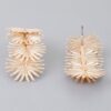 Multi Flare Leaf Drop Earrings – Cascading Leaves