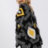 Fuzzy Aztec Kimono – Soft Open-Front Wrap