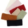 Fuzzy Cable Knit Headband – Plush Nylon Ear Warmer