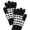 Color-Blocked Smart Winter Gloves – 100% Polyester