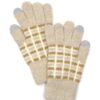 Color-Blocked Smart Winter Gloves – 100% Polyester