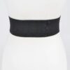 Lion-Head Buckle Elastic Waist Belt – Gold Medallion