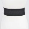 Lion-Head Buckle Elastic Waist Belt – Gold Medallion