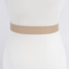 Braided Embossed Belt with Double Round Buckles