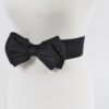 Elastic Ribbon Belt – Bow-Tie Waistband, 2.5″ Wide