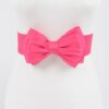 Elastic Ribbon Belt – Bow-Tie Waistband, 2.5″ Wide