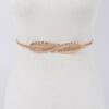 Double-Leaf Closure Metal Waist Belt