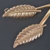 Double-Leaf Closure Metal Waist Belt