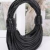 Faux Leather Hobo Bag with Rope Handle – Slouchy Mini