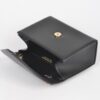 Vegan Top-Handle Bag with Gold Metal Accent – Noir