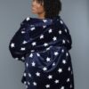 Kaylee Plush Robe – Star Print