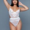 Bettany Lace Underwire Bodysuit with Keyhole Back