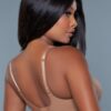Kristy Seamless Full-Coverage Bra with Mesh Panels