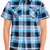Men’s Checkered Two-Pocket Shirt – Regular Fit