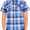 Men’s Checkered Two-Pocket Shirt – Regular Fit