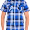 Men’s Checkered Two-Pocket Shirt – Regular Fit
