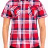 Men’s Checkered Two-Pocket Shirt – Regular Fit